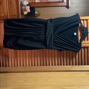 Black short sleeve dress size small